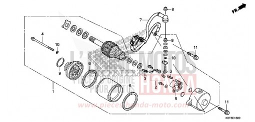 DEMARREUR Z125MAK de 2019
